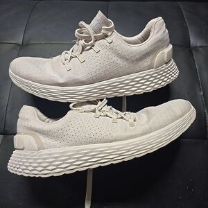 NOBULL White All Day Ripstop Gym Athletic Shoes Sneakers Size 7.5 Mens 9 Womens